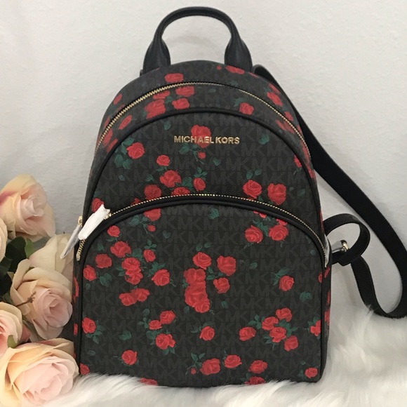 Michael Kors Handbags - 🌷Authentic MICHAEL KORS Rose Print MD Backpack🌷